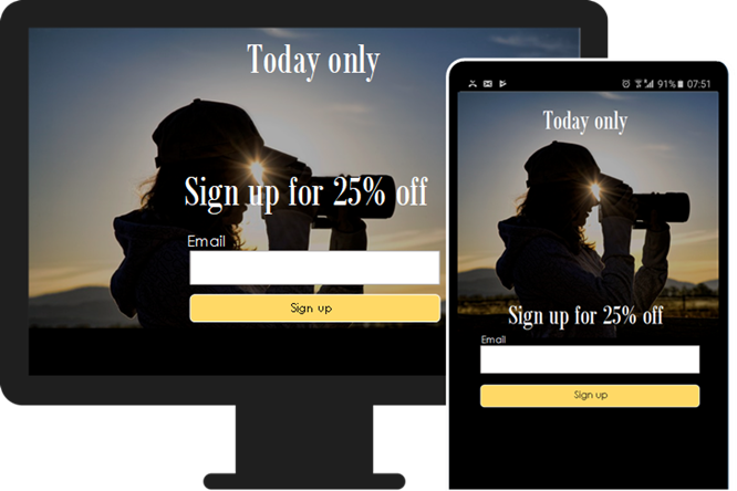 Landing page: Digital marketing by Lumini Online | Bloemfontein